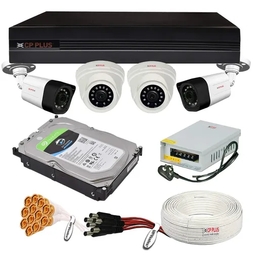 CP Plus complete CCTV kit