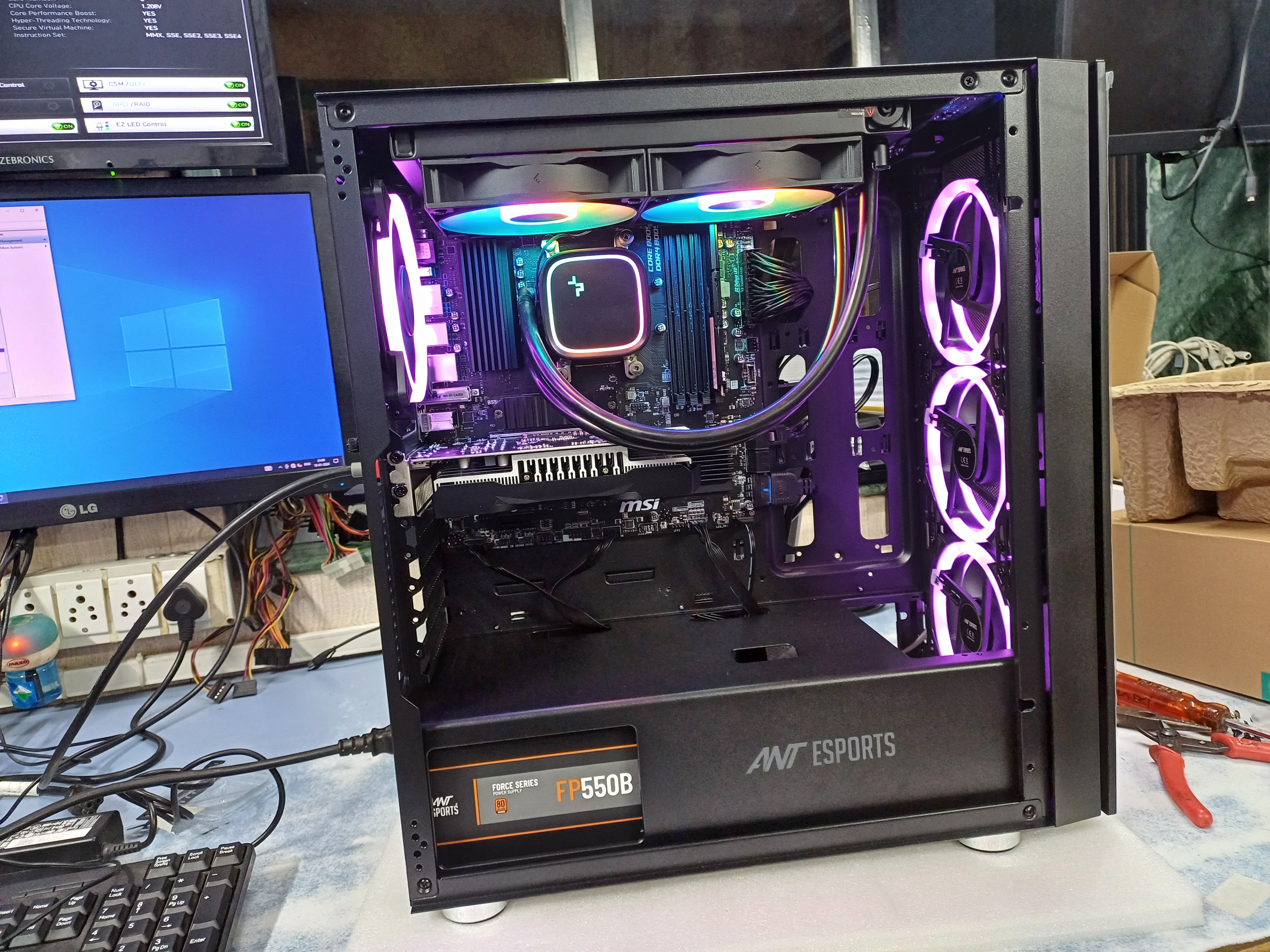 RTS custom gaming PC build