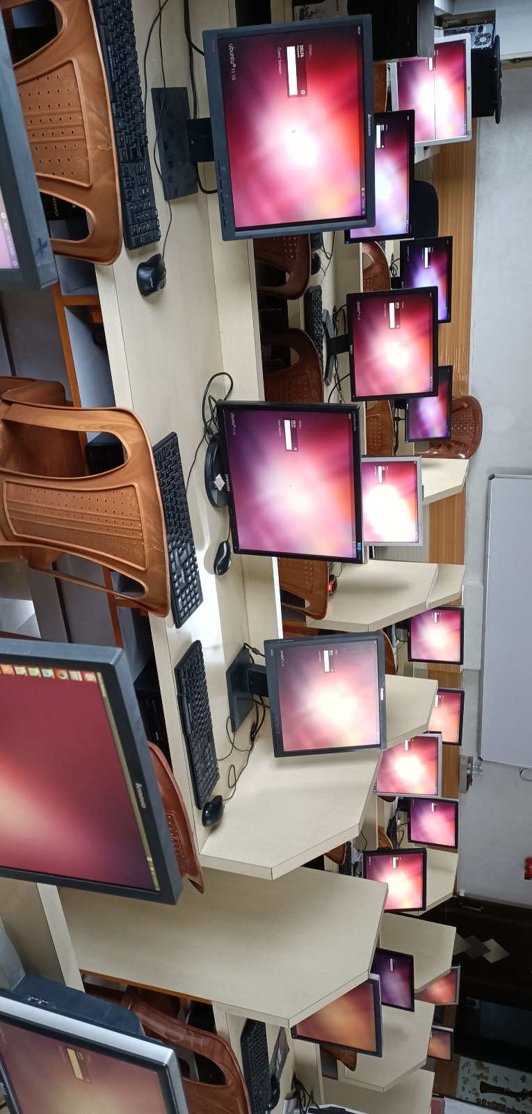 School computer lab setup by RTS